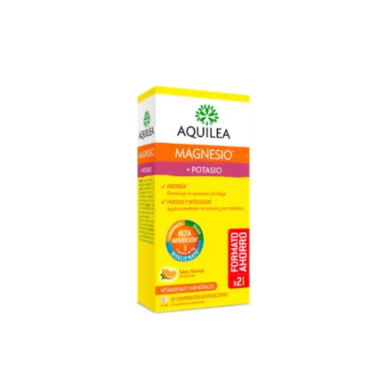 AQUILEA MAGNESIO + POTASIO 28 COMPRIMIDOS EFERVESCENTES