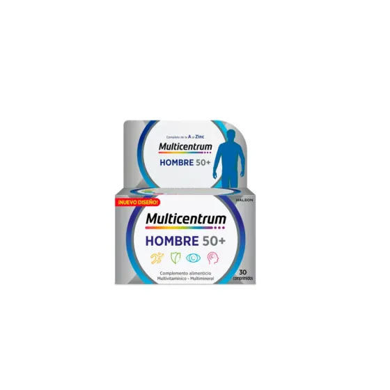 MULTICENTRUM HOMBRE 50+  30 COMPRIMIDOS
