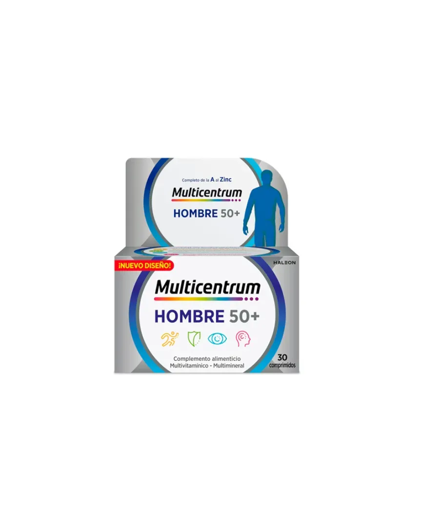 MULTICENTRUM HOMBRE 50+  30 COMPRIMIDOS