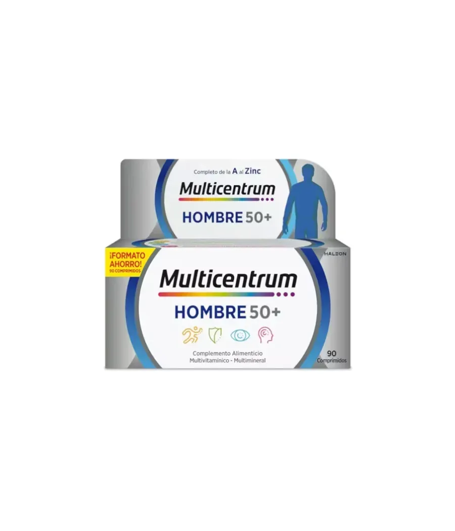MULTICENTRUM HOMBRE 50+ 90 COMPRIMIDOS