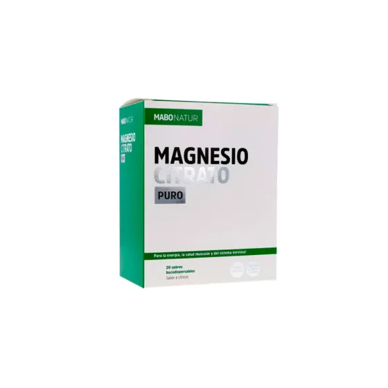 MABO MAGNESIO CITRATO PURO 20 SOBRES