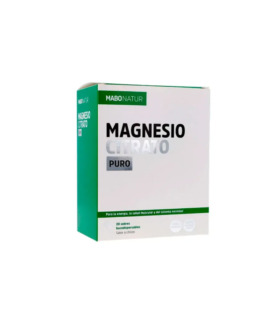 MABO MAGNESIO CITRATO PURO 20 SOBRES
