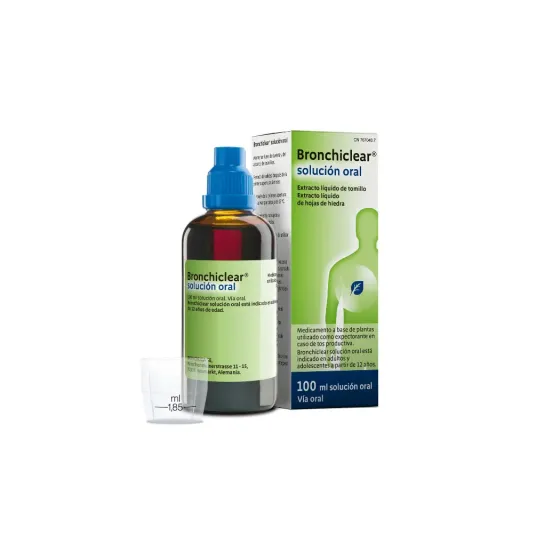 BRONCHICLEAR SOLUCION ORAL 100 ML