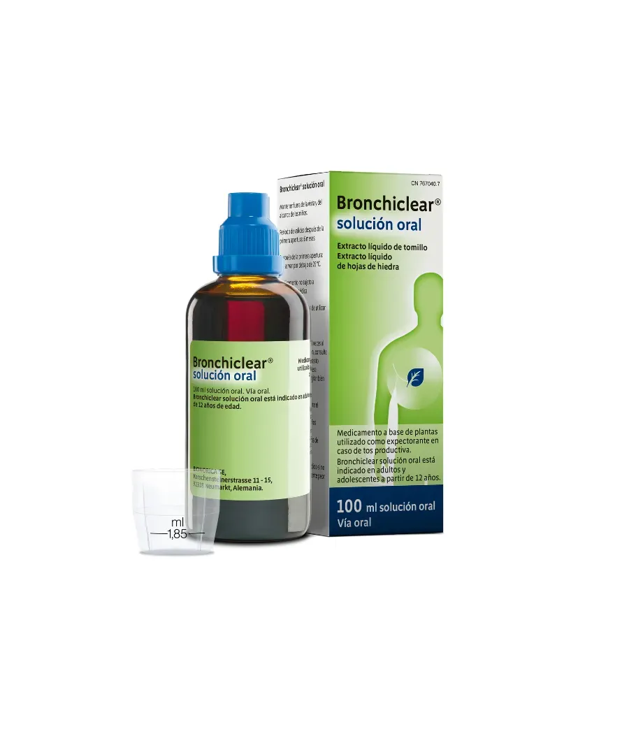 BRONCHICLEAR SOLUCION ORAL 100 ML