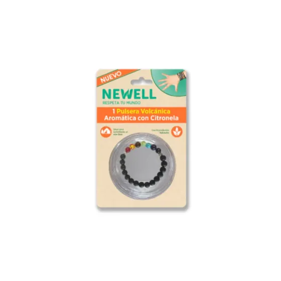 NEWELL PULSERA VOLCANICA AROMATICA CON CITRONELLA  1 UNIDAD