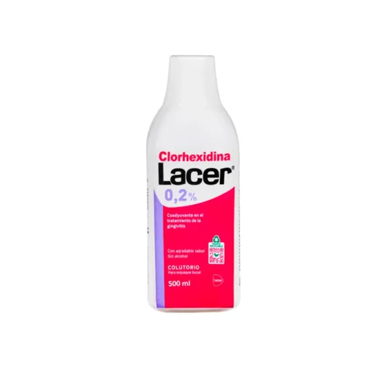 LACER COLUTORIO CLORHEXIDINA 0.2 % 500 ML