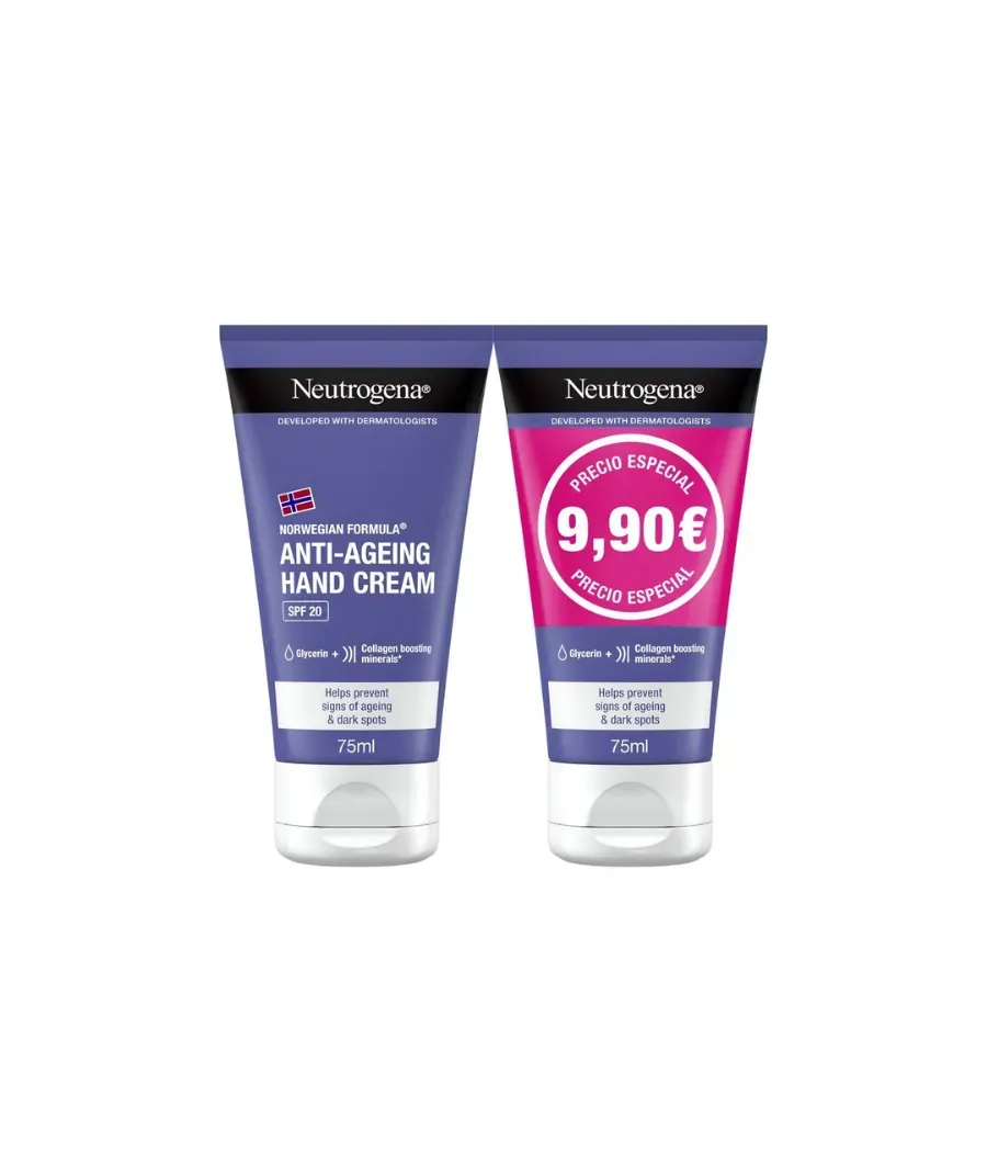 NEUTROGENA CREMA DE MANOS ANTIEDAD  2 ENVASES 50 ML
