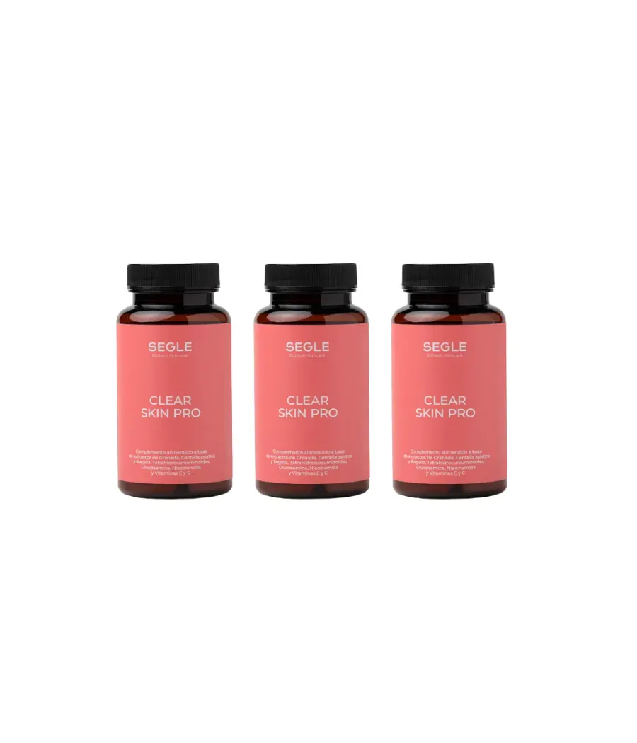 SEGLE PACK CLEAR SKIN PRO 3 x 60 CAPSULAS