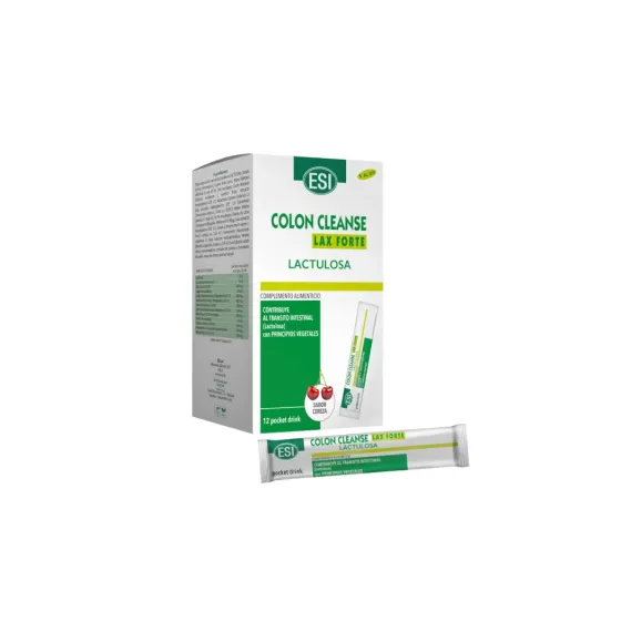 ESI COLON CLEANSE LAX FORTE SABOR CEREZA 12 POCKET DRINK 20 ML