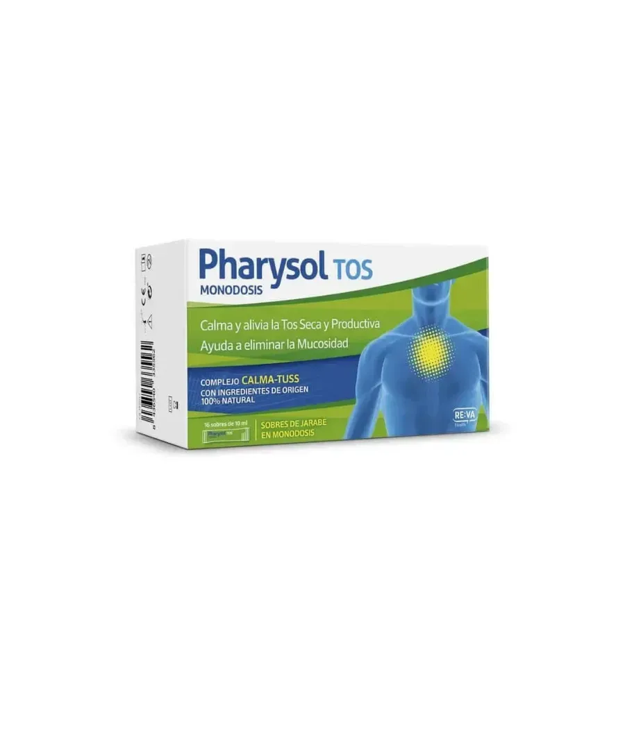 PHARYSOL TOS MONODOSIS  16 SOBRES 10 ML