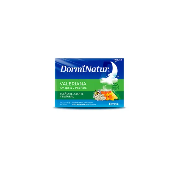 DORMINATUR VALERIANA  30 COMPRIMIDOS INFUSIONABLES