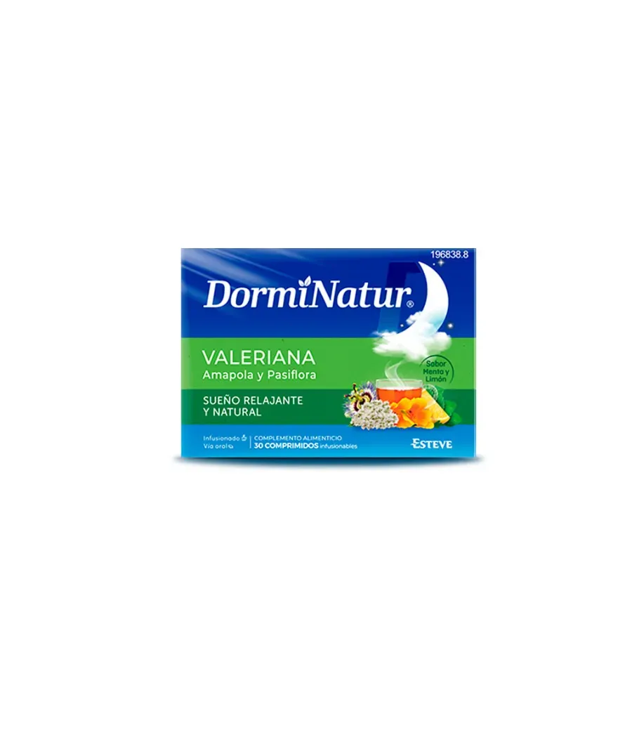 DORMINATUR VALERIANA  30 COMPRIMIDOS INFUSIONABLES