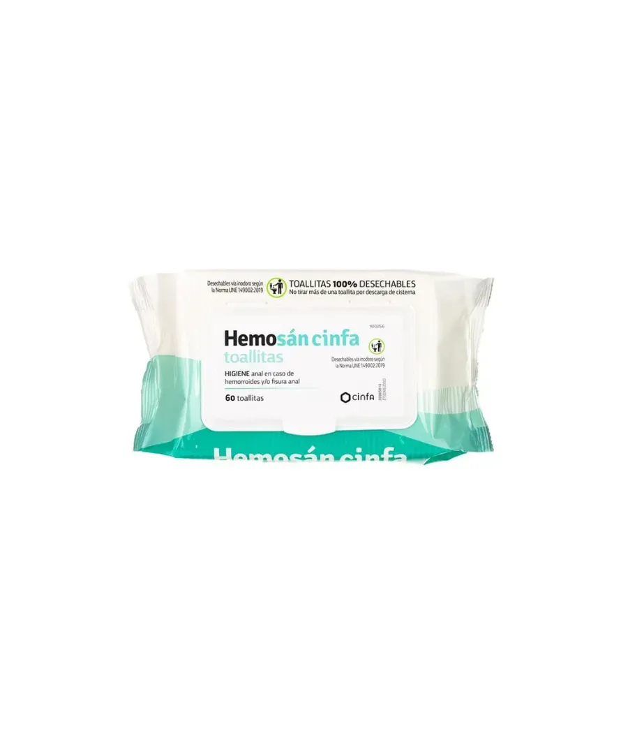 CINFA HEMOSAN 60 TOALLITAS
