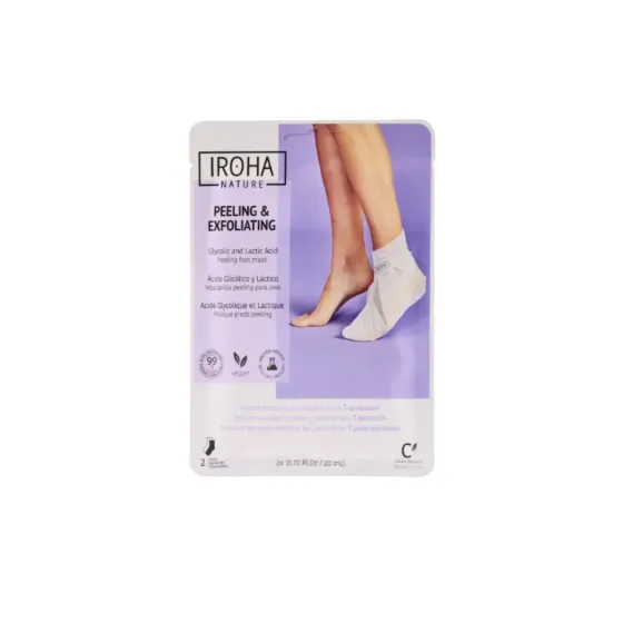IROHA NATURE CALCETINES PEELING & EXFOLIATING 1 UNIDAD