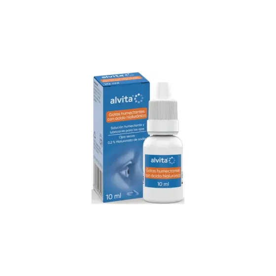 ALVITA GOTAS HUMECTANTES CON ACIDO HIALURONICO 10 ML
