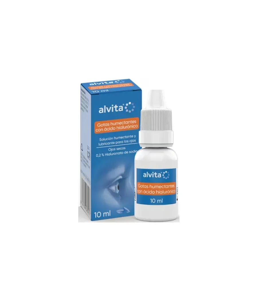 ALVITA GOTAS HUMECTANTES CON ACIDO HIALURONICO 10 ML