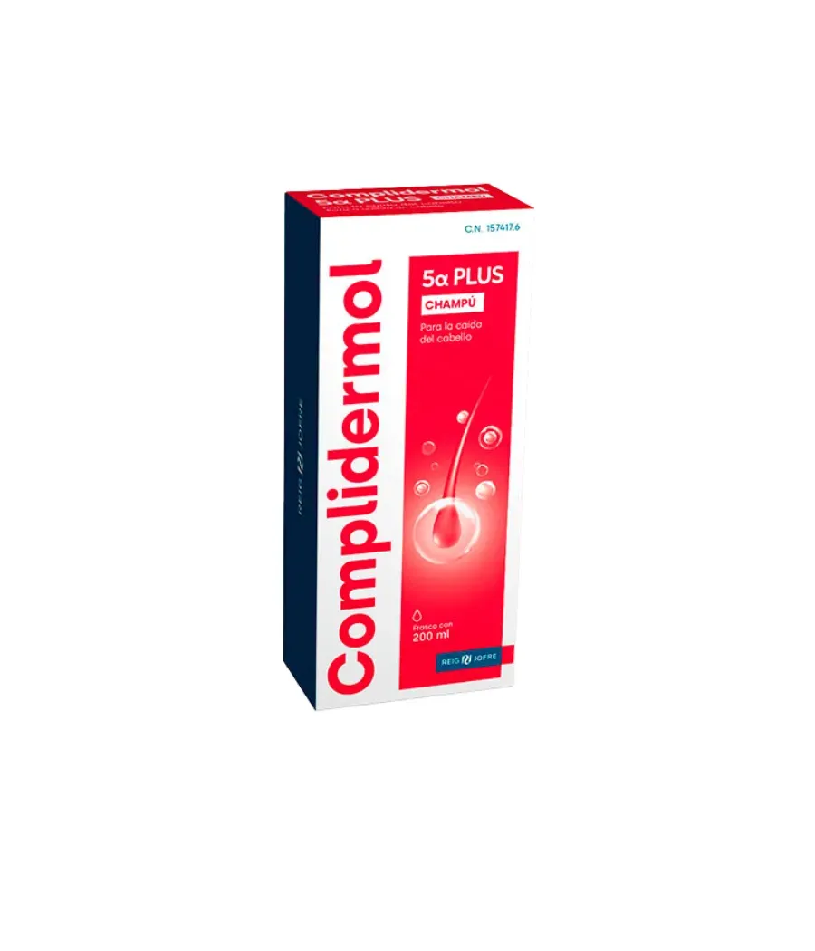 COMPLIDERMOL 5 ALFA CHAMPU ANTICAIDA 200 ML