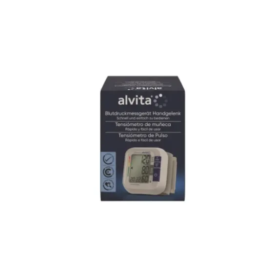 ALVITA TENSIOMETRO DE MUÑECA  1 UNIDAD