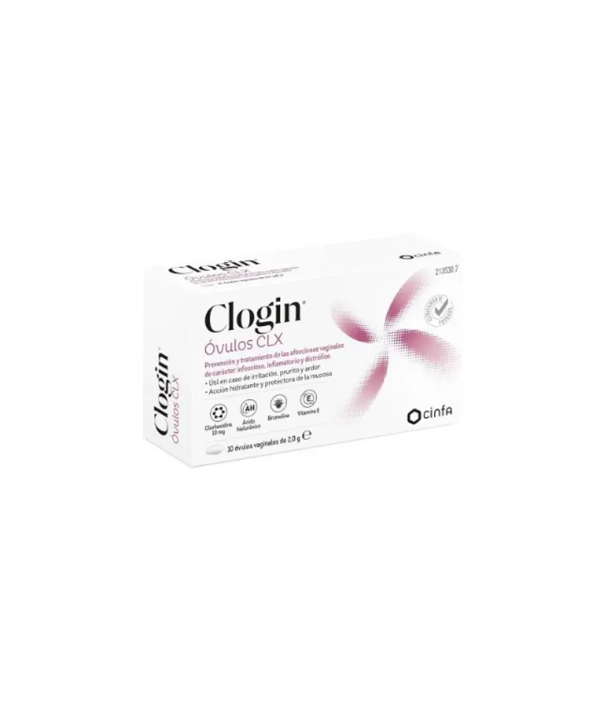 CLOGIN OVULOS CLX 2 GR 10 UNIDADES