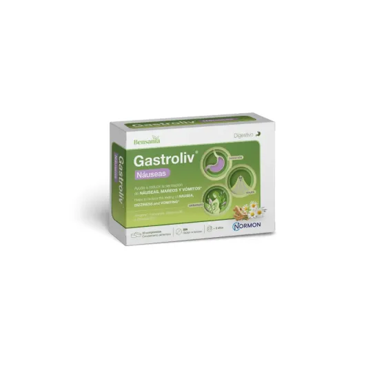 GASTROLIV NAUSEAS 30 COMPRIMIDOS