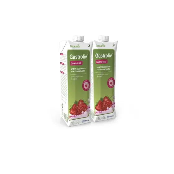 GASTROLIV SUERO ORAL FRESA 2 BRICKS 250 ML