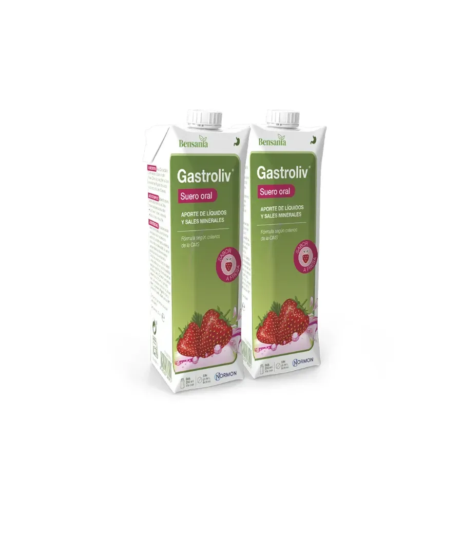 GASTROLIV SUERO ORAL FRESA 2 BRICKS 250 ML
