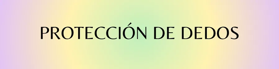 Protección de dedos