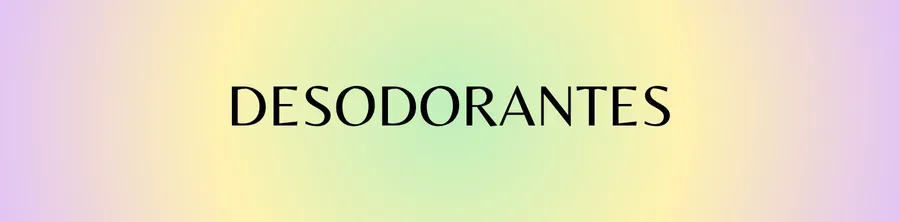 Desodorantes