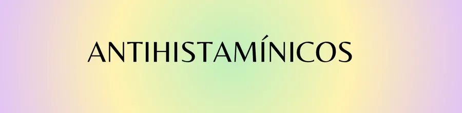 Antihistamínicos