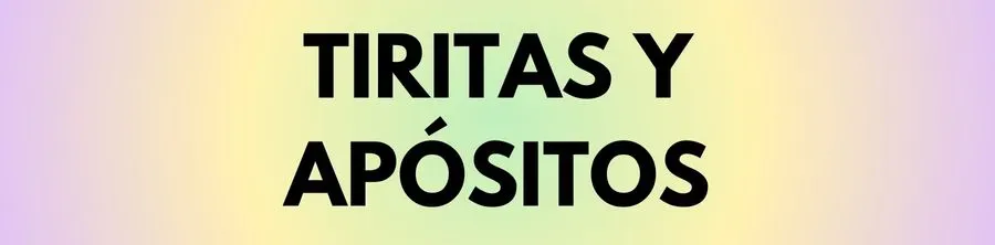 Tiritas y apósitos