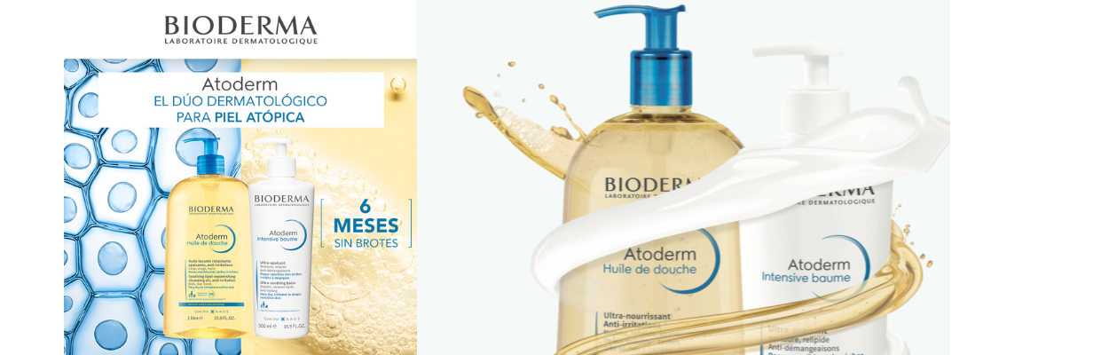 Cuida tu piel atópica con el dúo dermatológico de ATODERM.